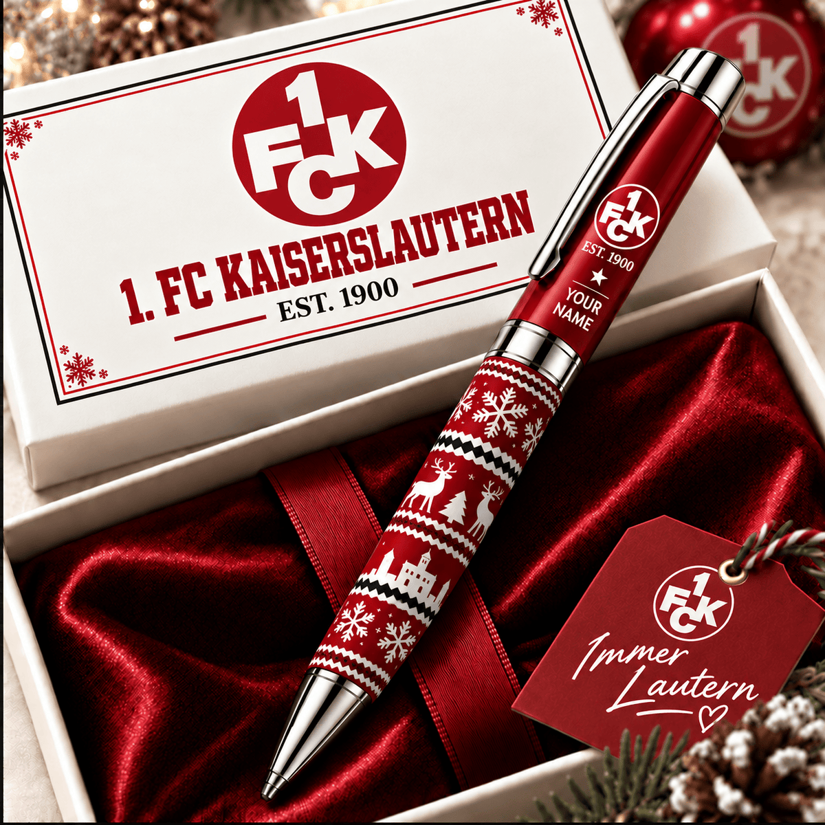 FC Kaiserslautern Personalized Holiday Ballpoint Pen
