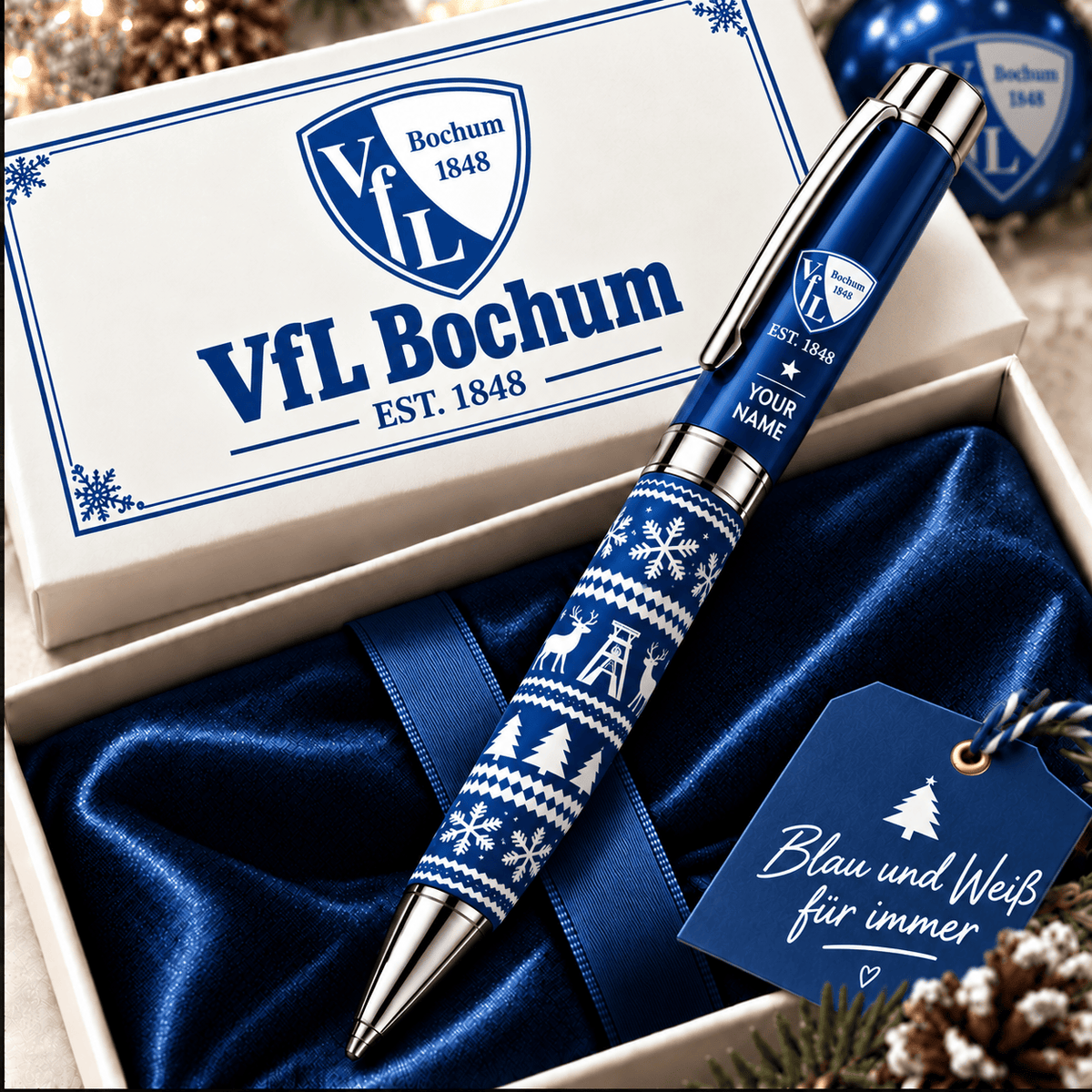 VfL Bochum Personalized Holiday Ballpoint Pen