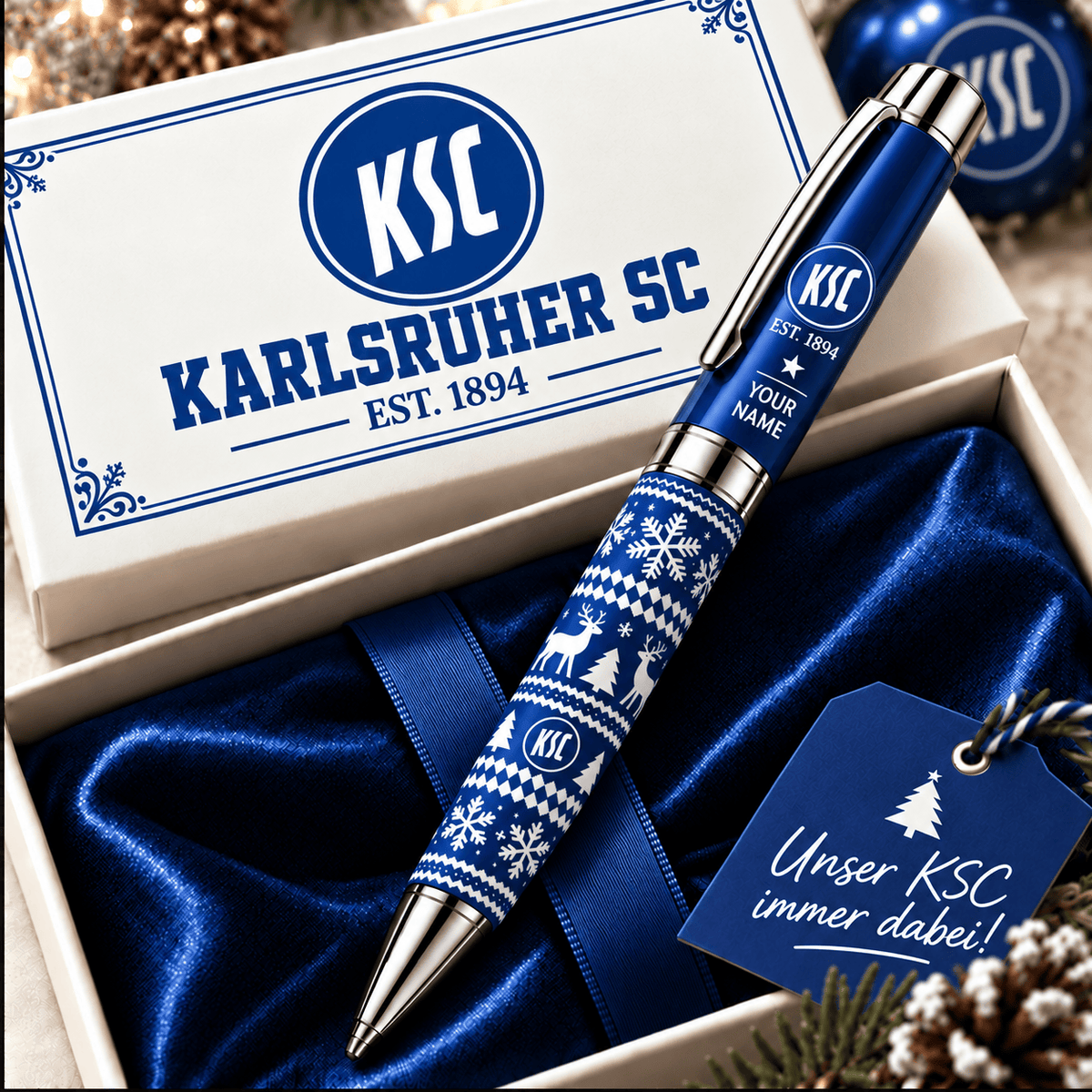 Karlsruher SC Personalized Holiday Ballpoint Pen