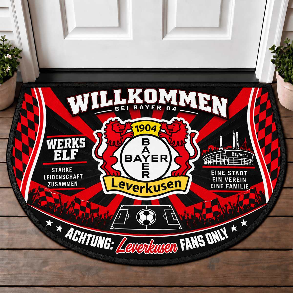 Bayer Leverkusen Doormat Gift For Fan - Limited Edition