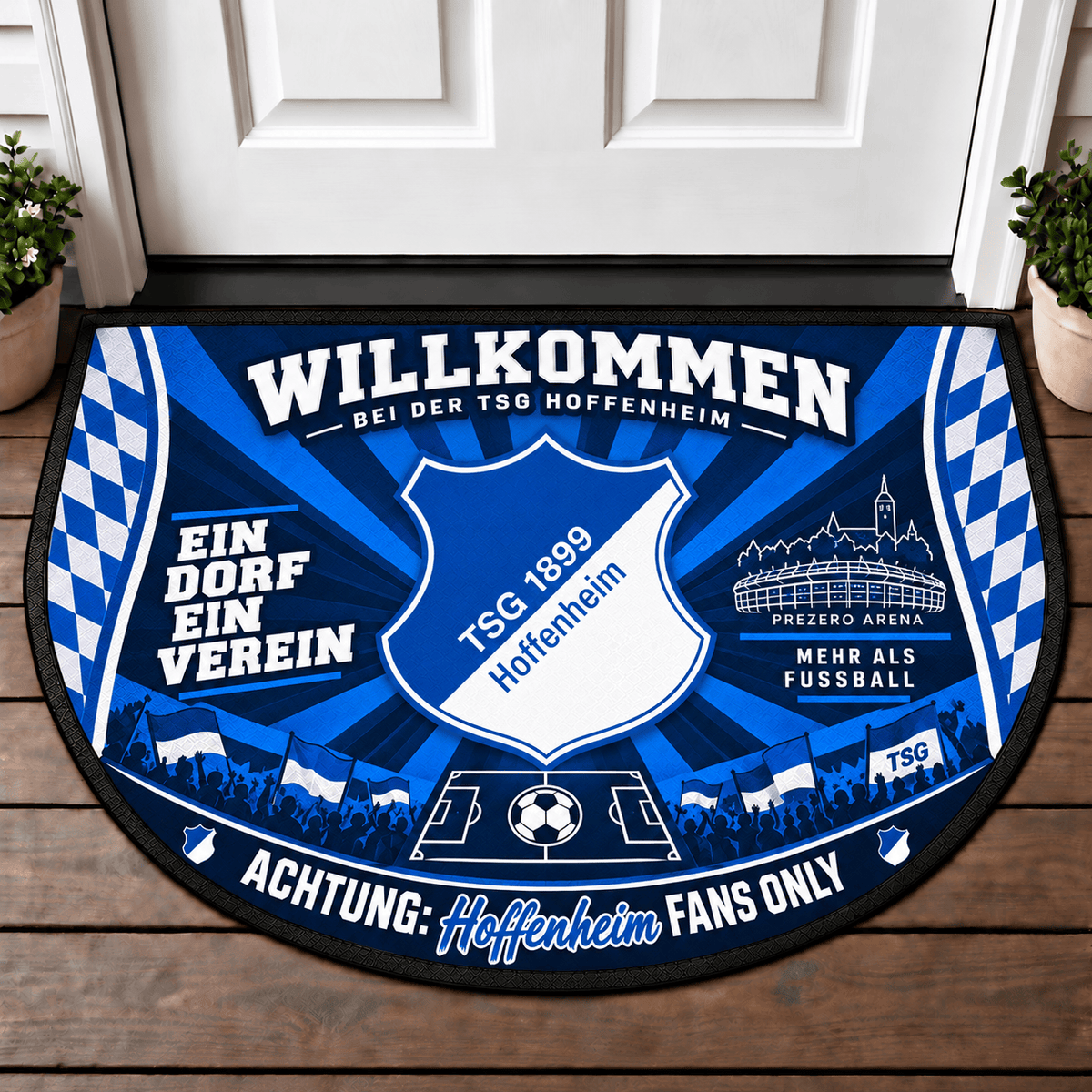 TSG Hoffenheim Doormat Gift For Fan - Limited Edition