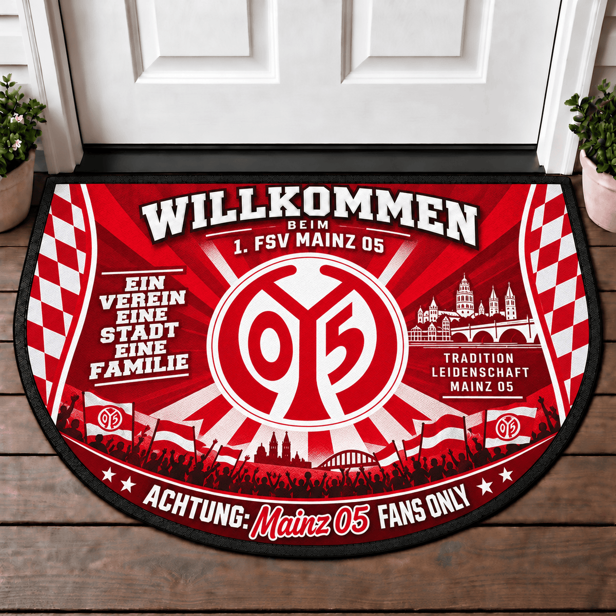 Mainz 05 Doormat Gift For Fan - Limited Edition