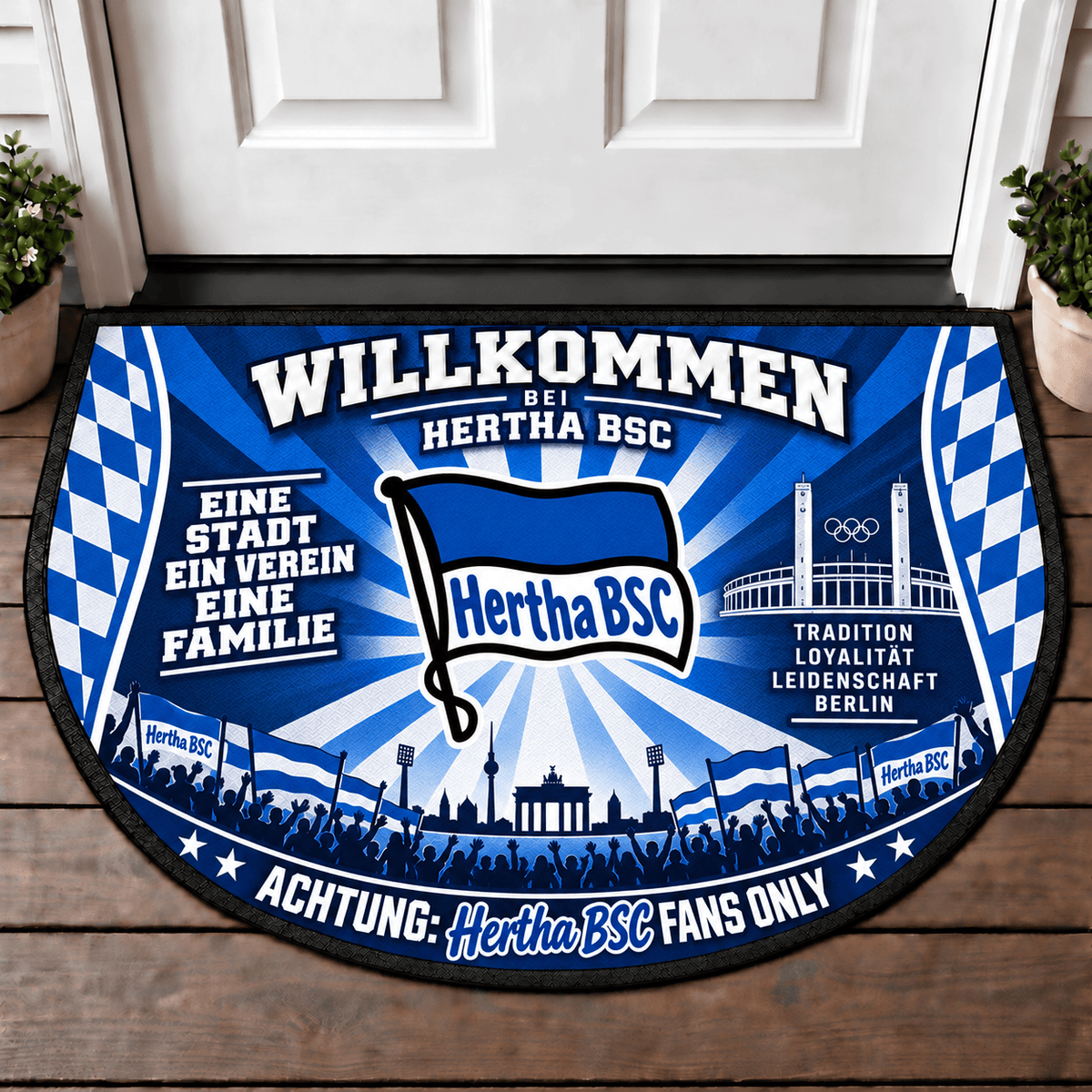 Hertha BSC Doormat Gift For Fan - Limited Edition