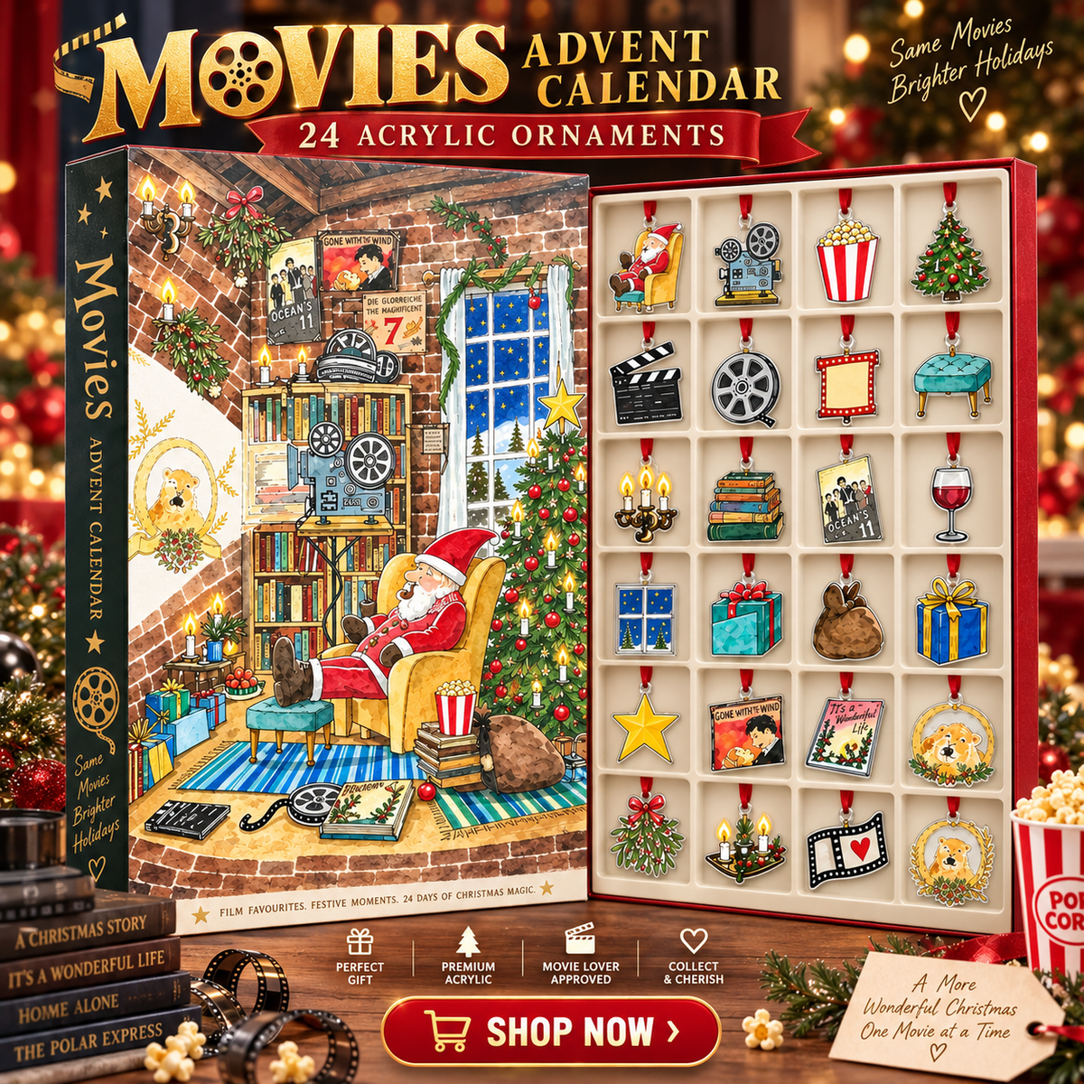 Classic Movies Advent Calendar 2026 – 24 Days of Christmas Cinema Magic
