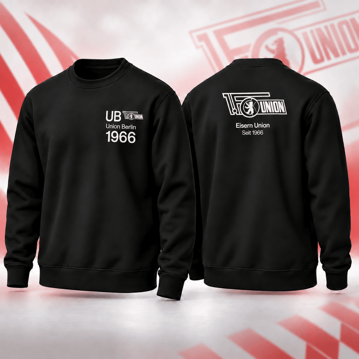 Union Berlin BDL Sweatshirt – Minimalist Football Fan Crewneck Jumper