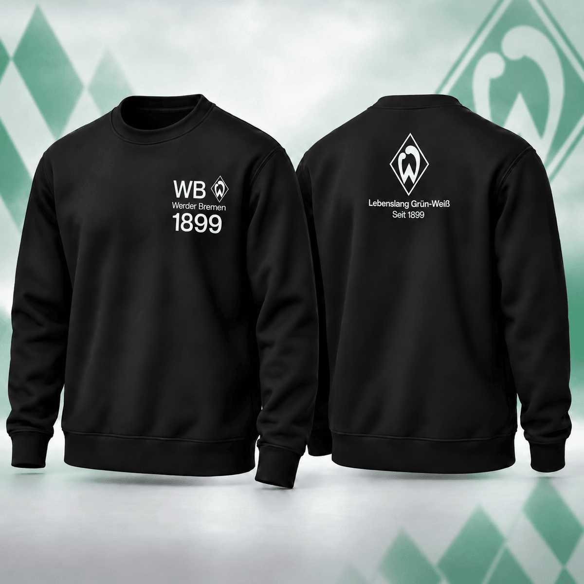 Werder Bremen BDL Sweatshirt – Minimalist Football Fan Crewneck Jumper