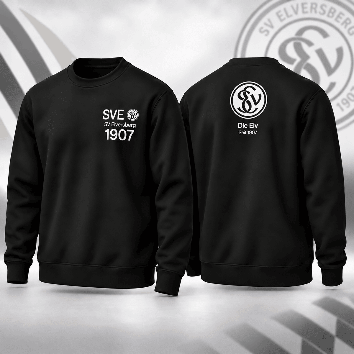 SV Elversberg BDL Sweatshirt – Minimalist Football Fan Crewneck Jumper