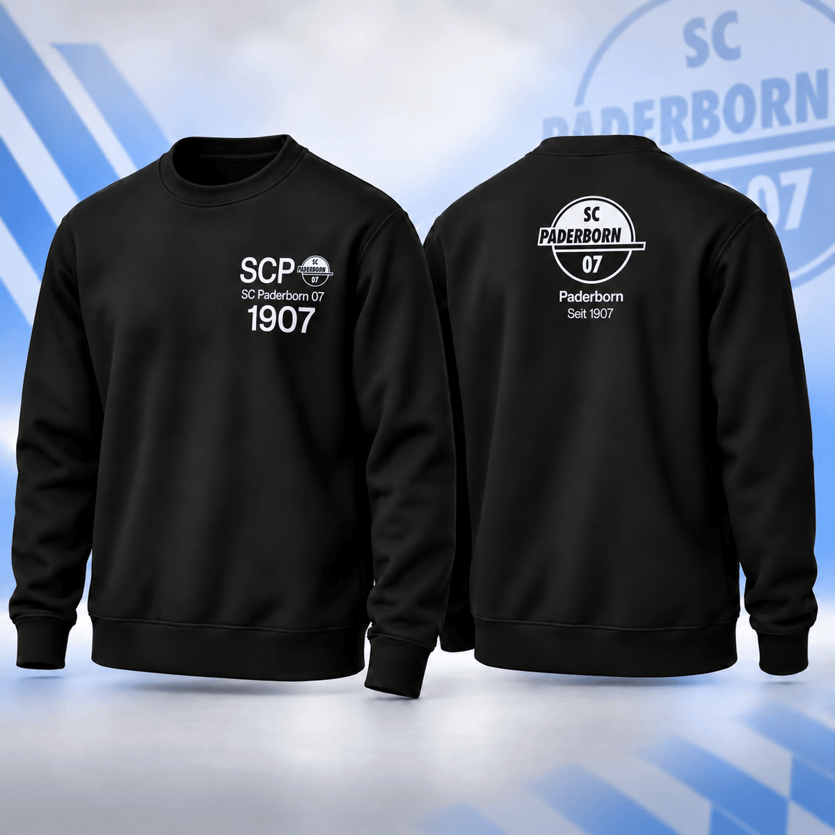 SC Paderborn 07 BDL Sweatshirt – Minimalist Football Fan Crewneck Jumper