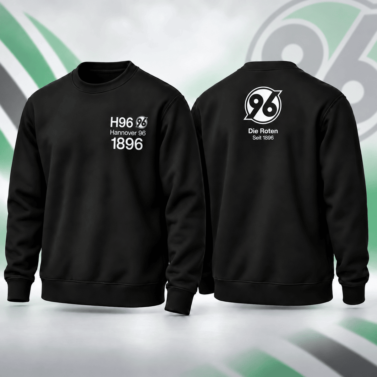 Hannover 96 BDL Sweatshirt – Minimalist Football Fan Crewneck Jumper