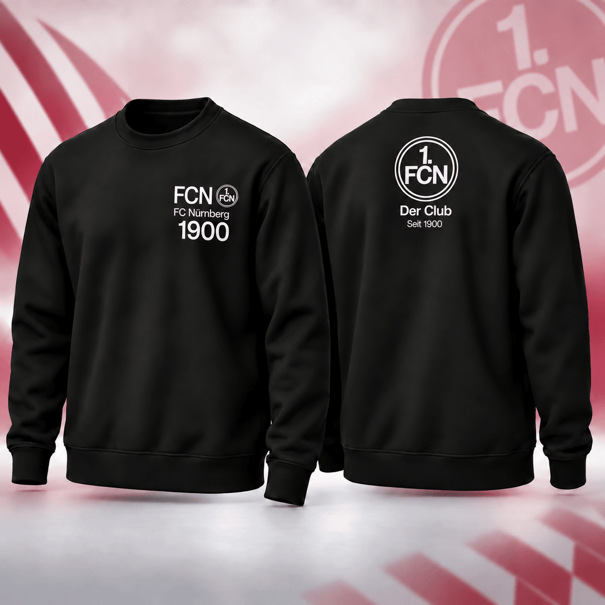 FC Nürnberg BDL Sweatshirt – Minimalist Football Fan Crewneck Jumper