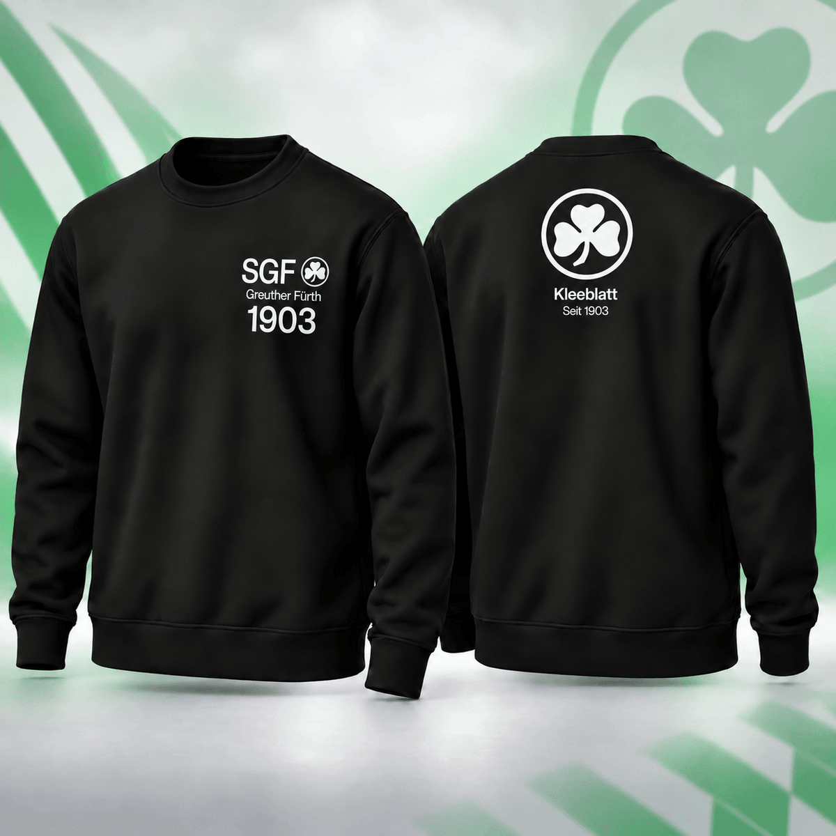 SpVgg Greuther Fürth BDL Sweatshirt – Minimalist Football Fan Crewneck Jumper