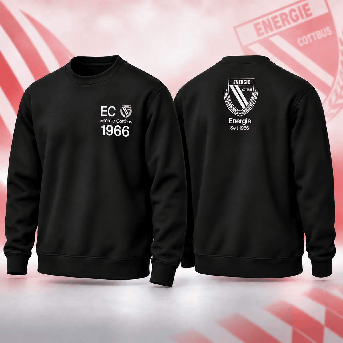 Energie Cottbus BDL Sweatshirt – Minimalist Football Fan Crewneck Jumper