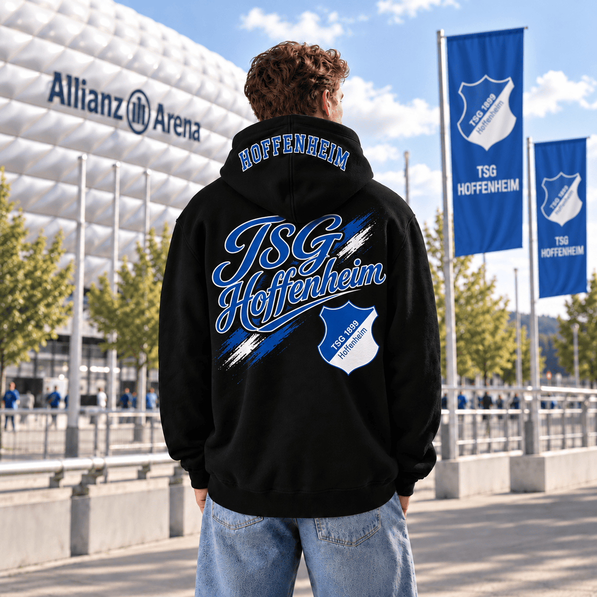 TSG Hoffenheim BDL Hoodie – Black Football Fan Pullover