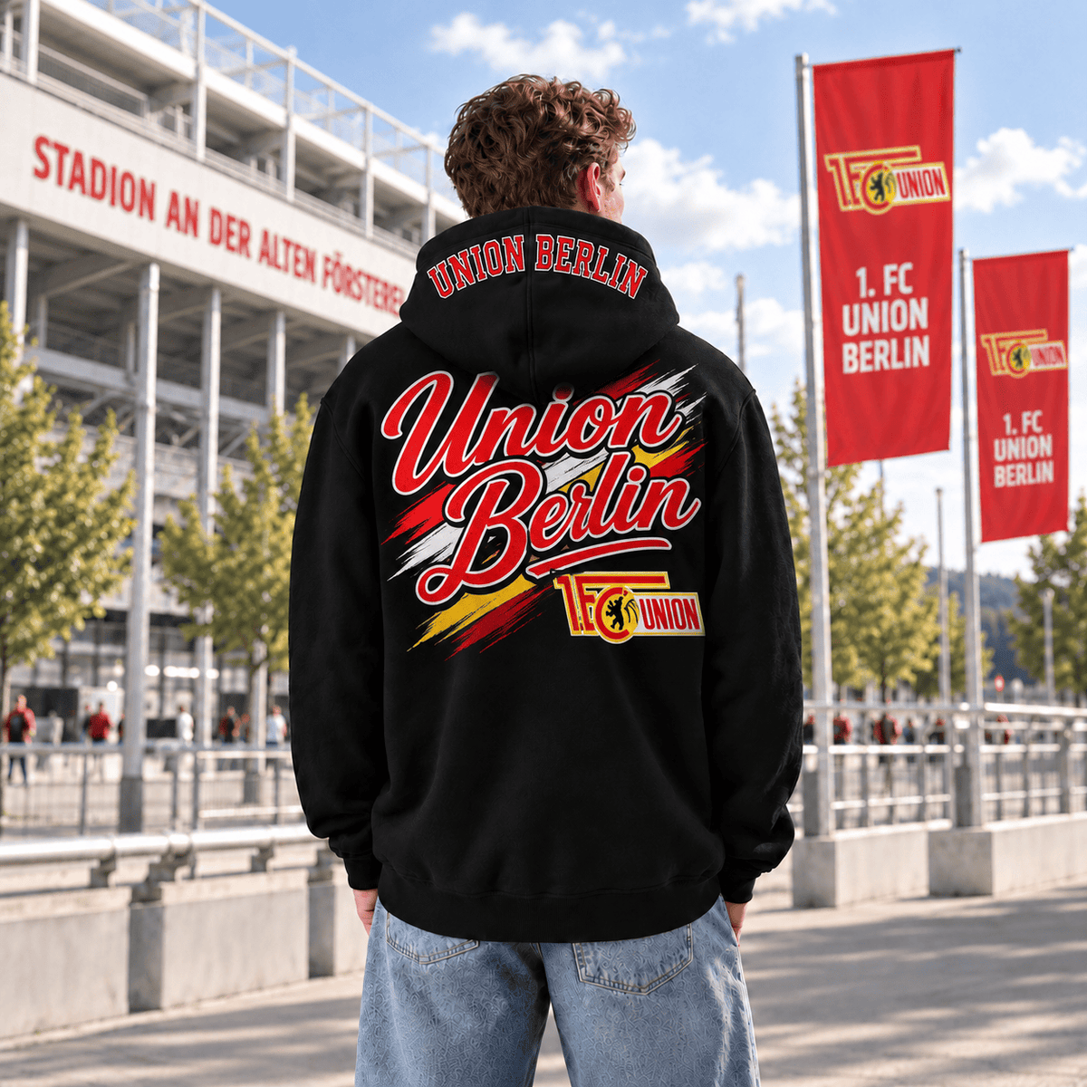 Union Berlin BDL Hoodie – Black Football Fan Pullover