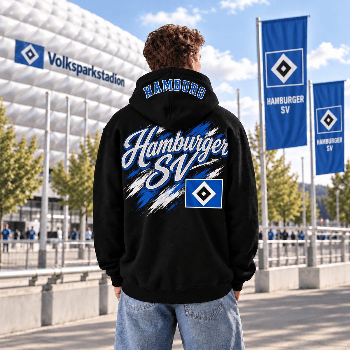 Hamburger SV BDL Hoodie – Black Football Fan Pullover
