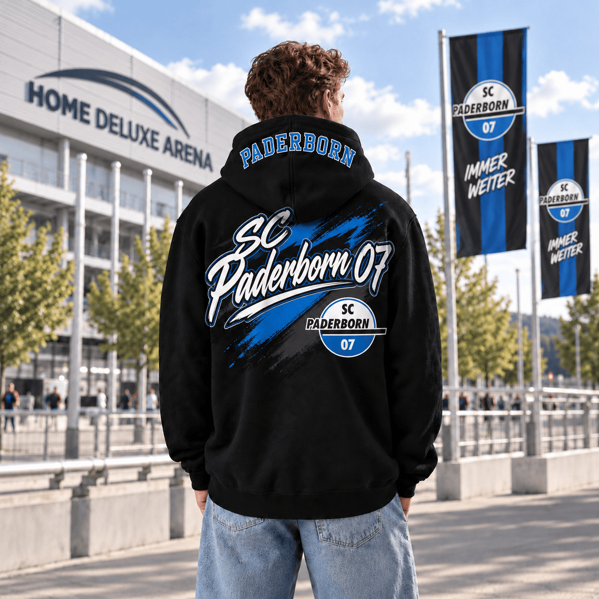 SC Paderborn 07 BDL Hoodie – Black Football Fan Pullover