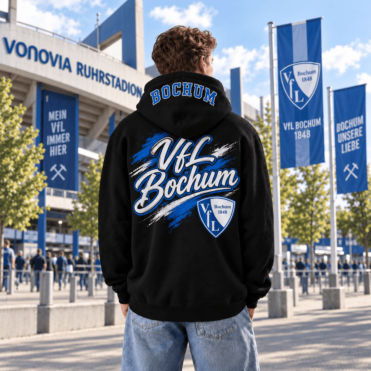 VfL Bochum BDL Hoodie – Black Football Fan Pullover