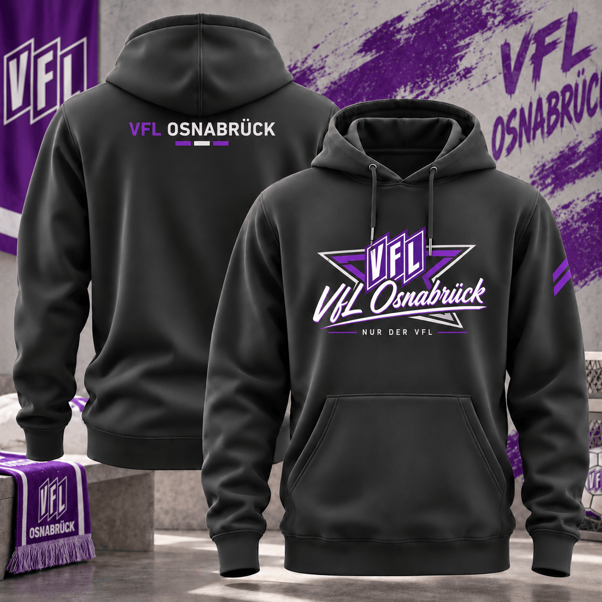 VfL Osnabrück BDL Hoodie – German Bundesliga Soccer Fan Pullover