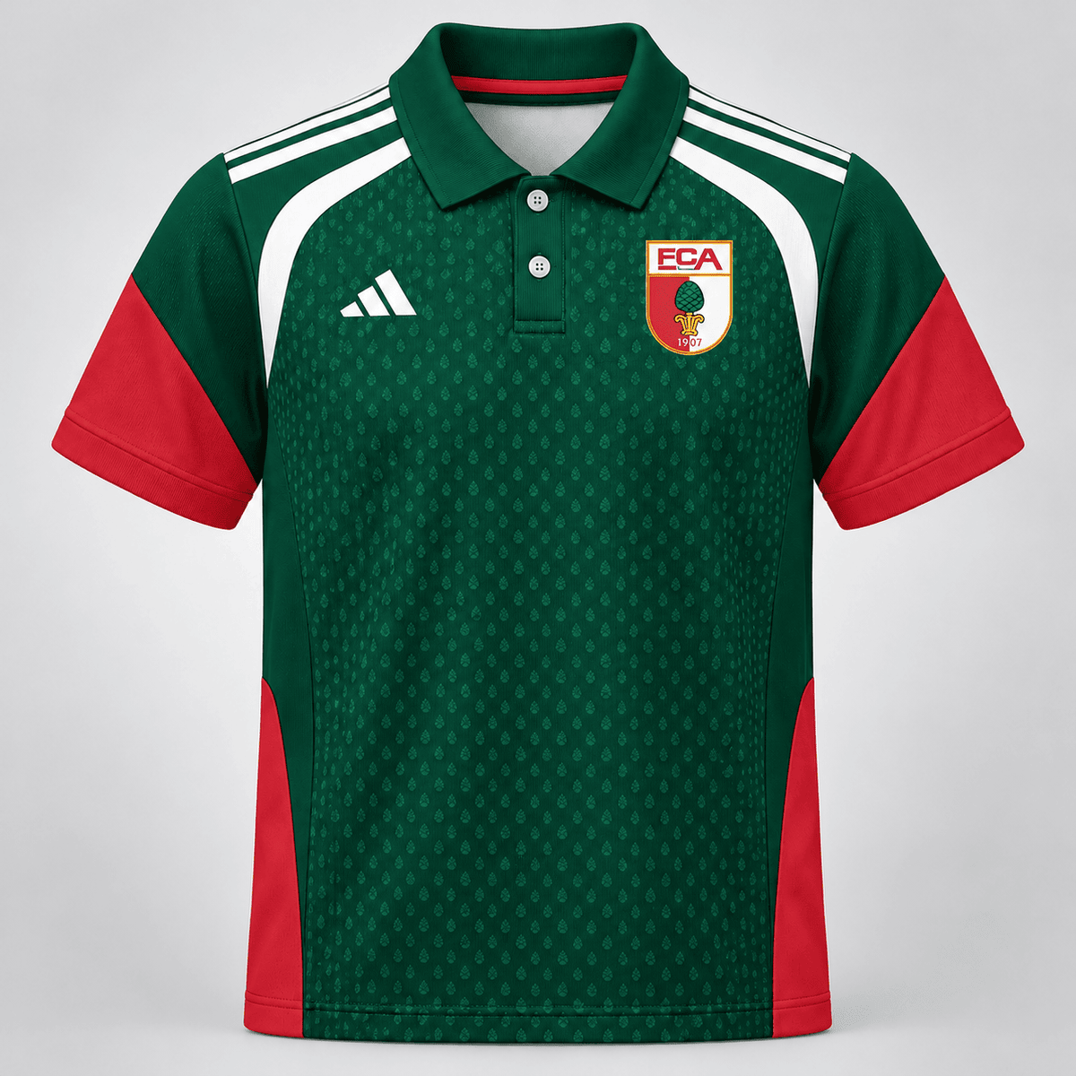 FC Augsburg Football Polo Shirt – Classic Fan Edition