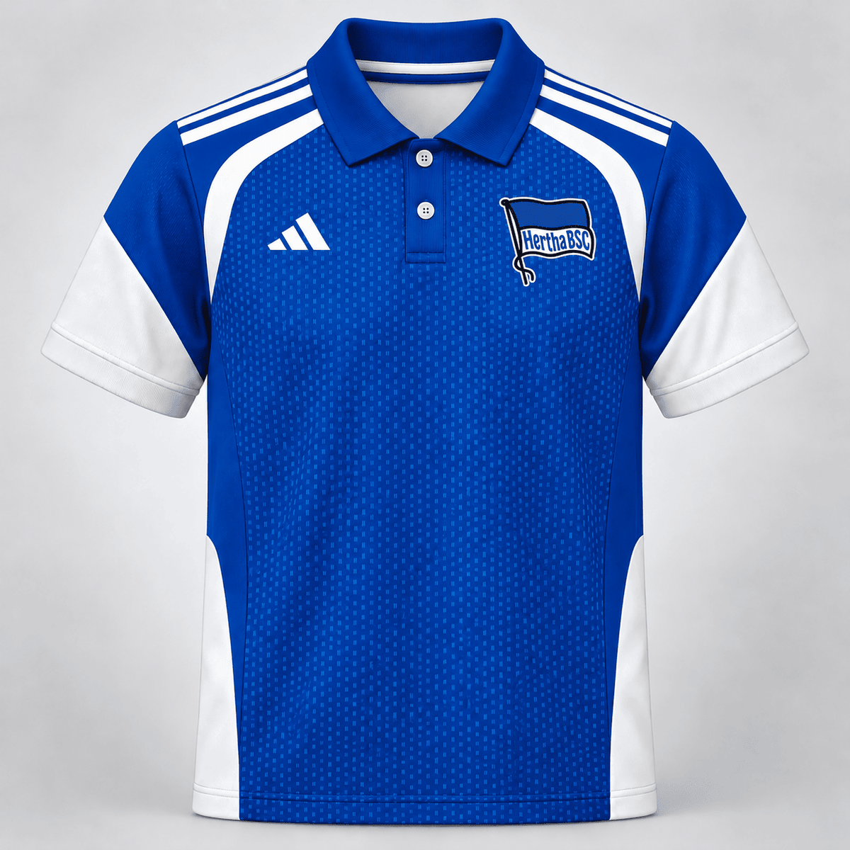 Hertha BSC Football Polo Shirt – Classic Fan Edition