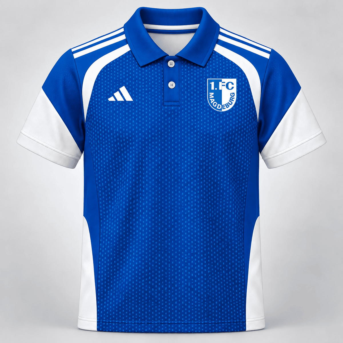 FC Magdeburg Football Polo Shirt – Classic Fan Edition