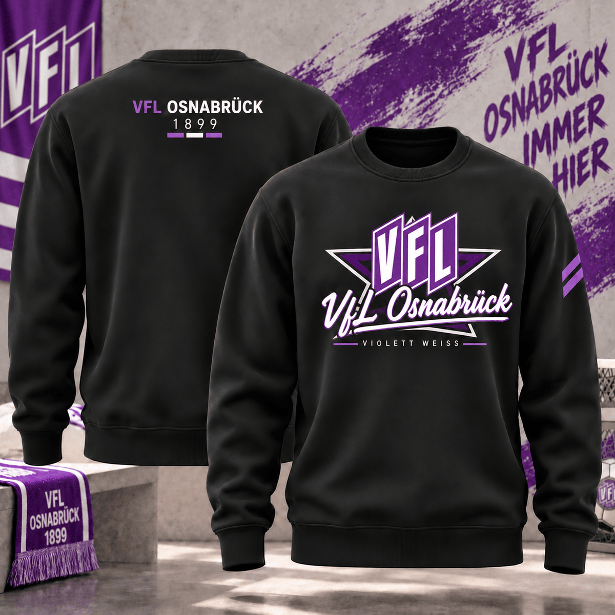 VfL Osnabrück Football Sweatshirt – Vintage Inspired Fan Apparel