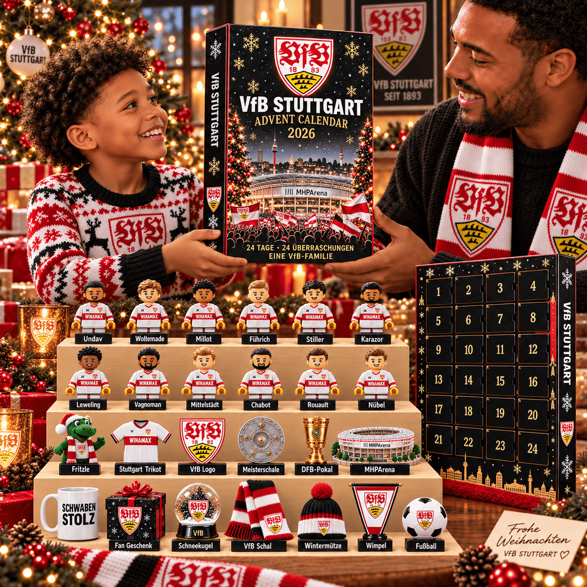 VfB Stuttgart 2026 Advent Calendar – 24 Days of Football Collectibles & Gifts