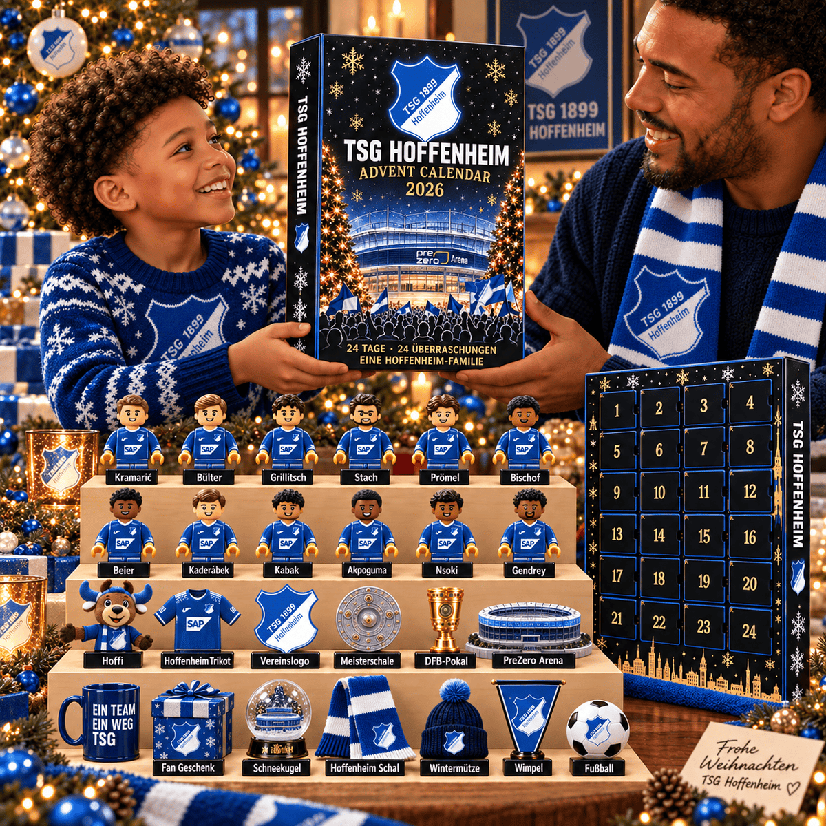 TSG Hoffenheim 2026 Advent Calendar – 24 Days of Football Collectibles & Gifts