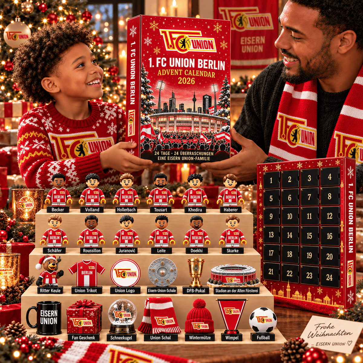 Union Berlin 2026 Advent Calendar – 24 Days of Football Collectibles & Gifts