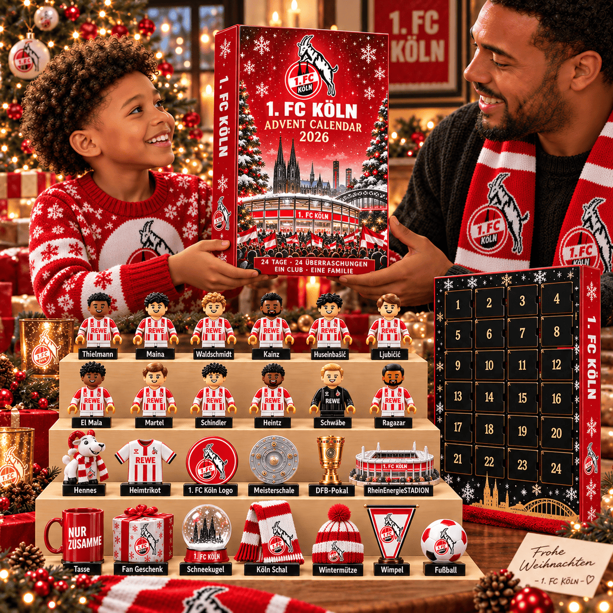 1. FC Köln 2026 Advent Calendar – 24 Days of Football Collectibles & Gifts