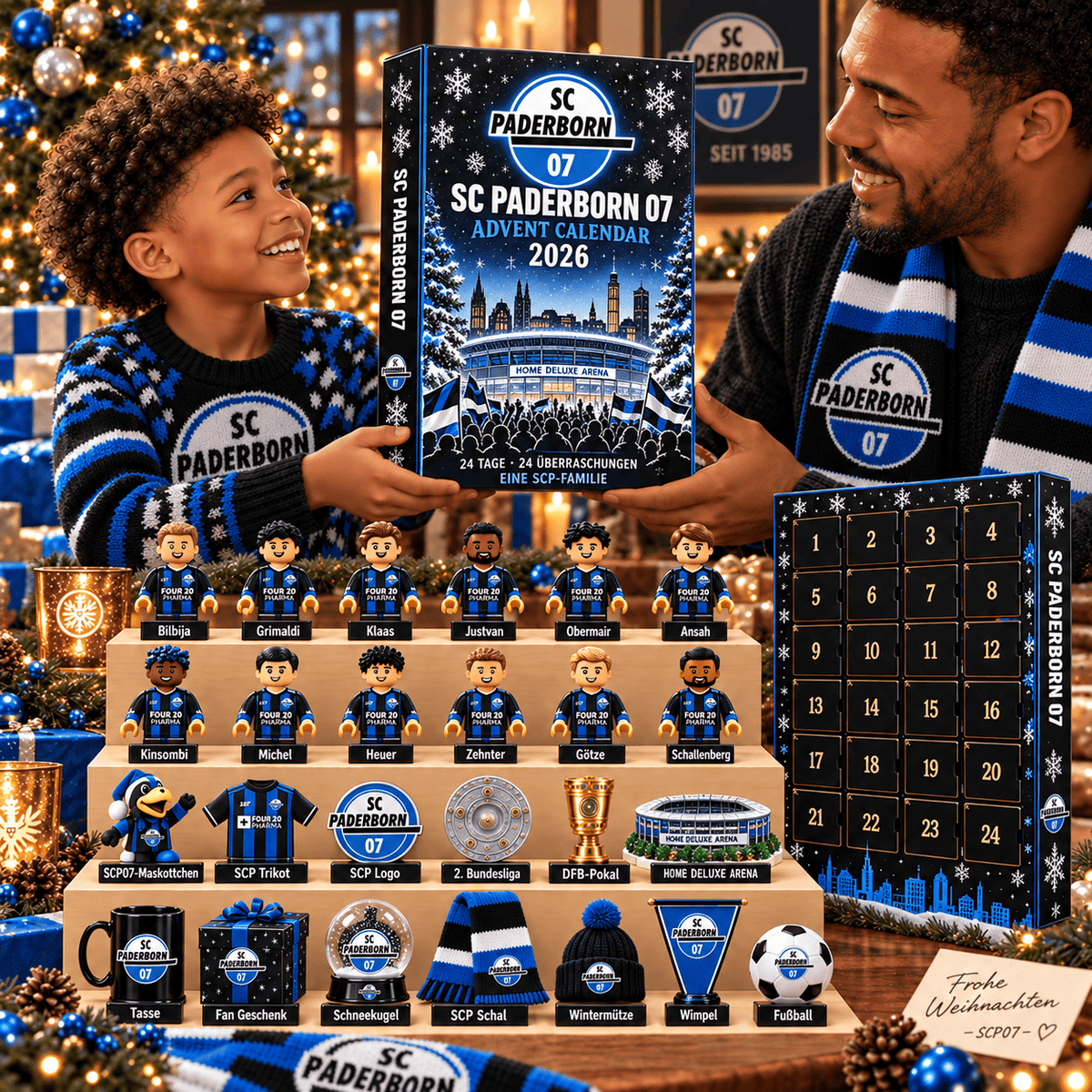 SC Paderborn 07 2026 Advent Calendar – 24 Days of Football Collectibles & Gifts