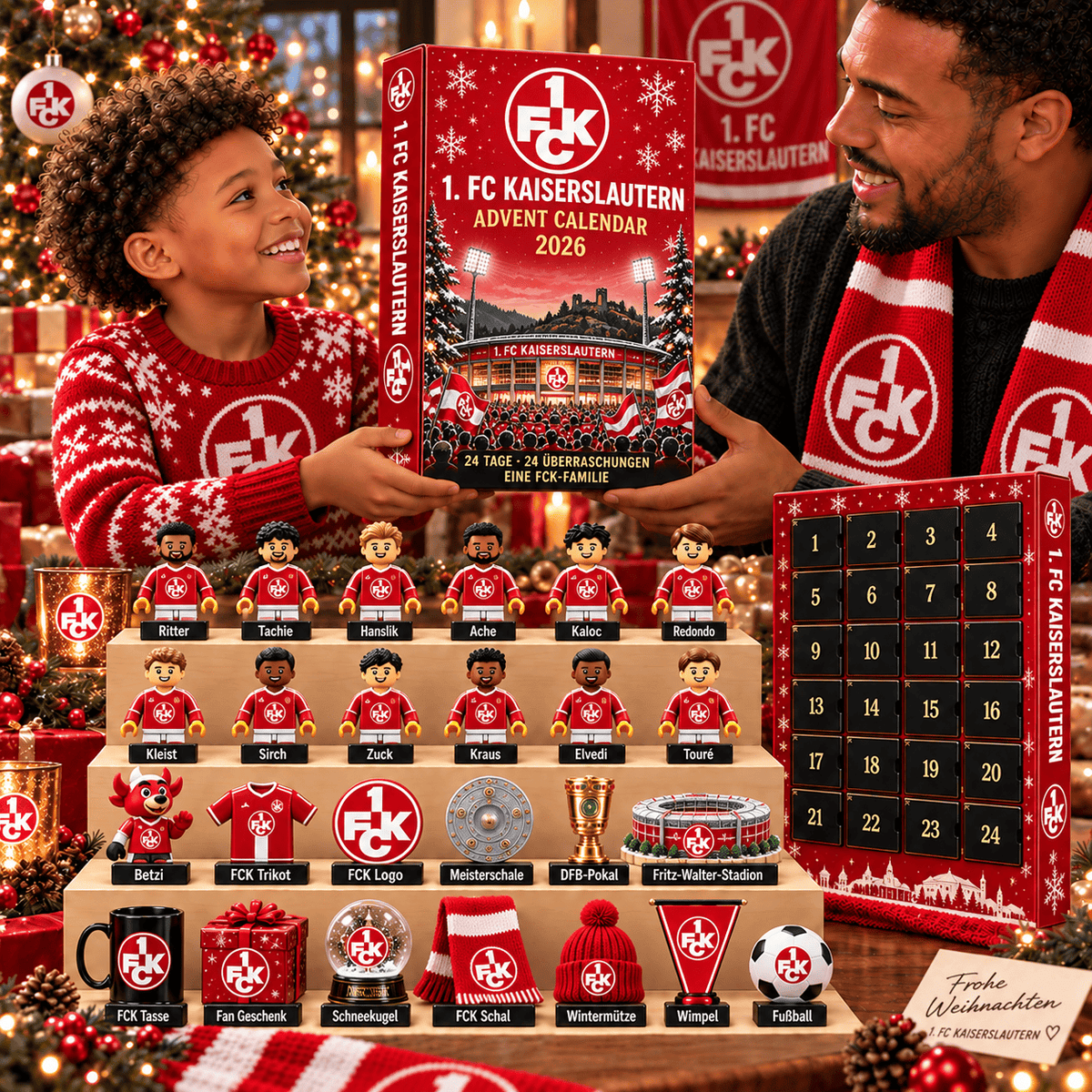 FC Kaiserslautern 2026 Advent Calendar – 24 Days of Football Collectibles & Gifts