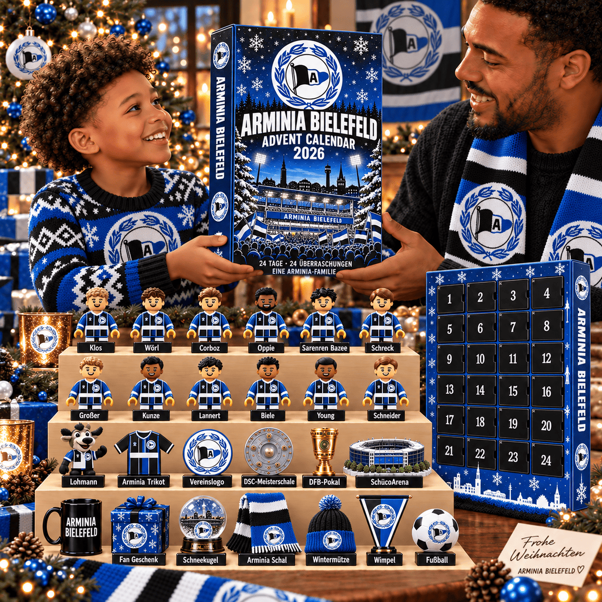 Arminia Bielefeld 2026 Advent Calendar – 24 Days of Football Collectibles & Gifts