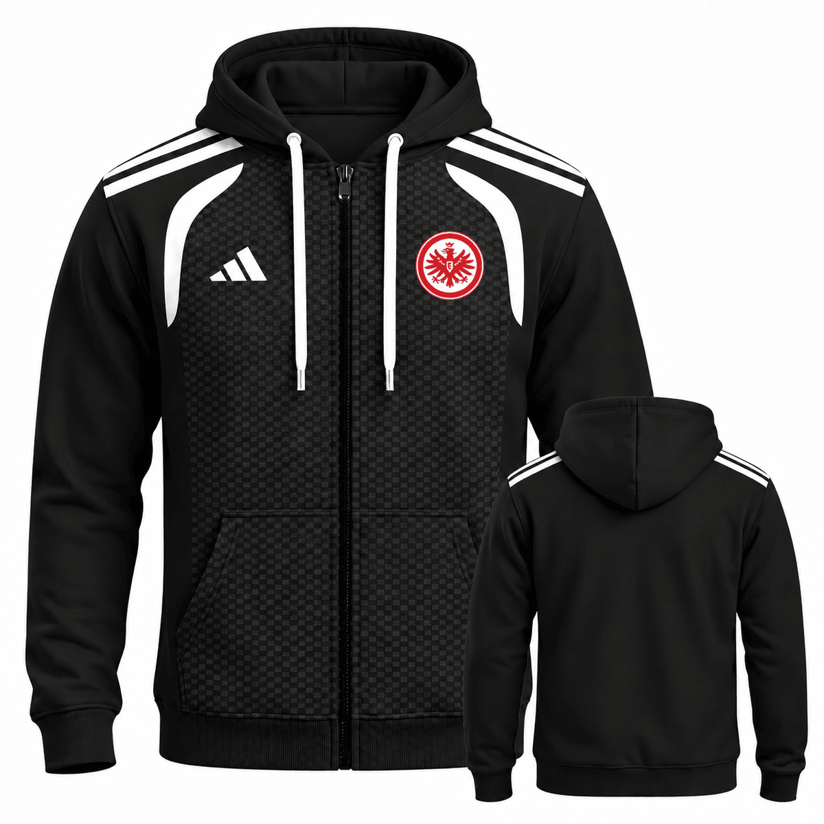 Eintracht Frankfurt BDL Full-Zip Hoodie – Men's & Women's German Football Club Track Jacket