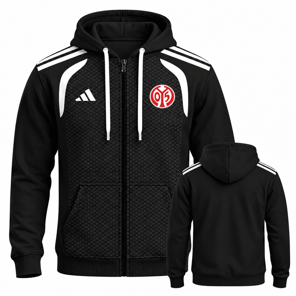 Mainz 05 BDL Full-Zip Hoodie – Men's & Women's German Football Club Track Jacket