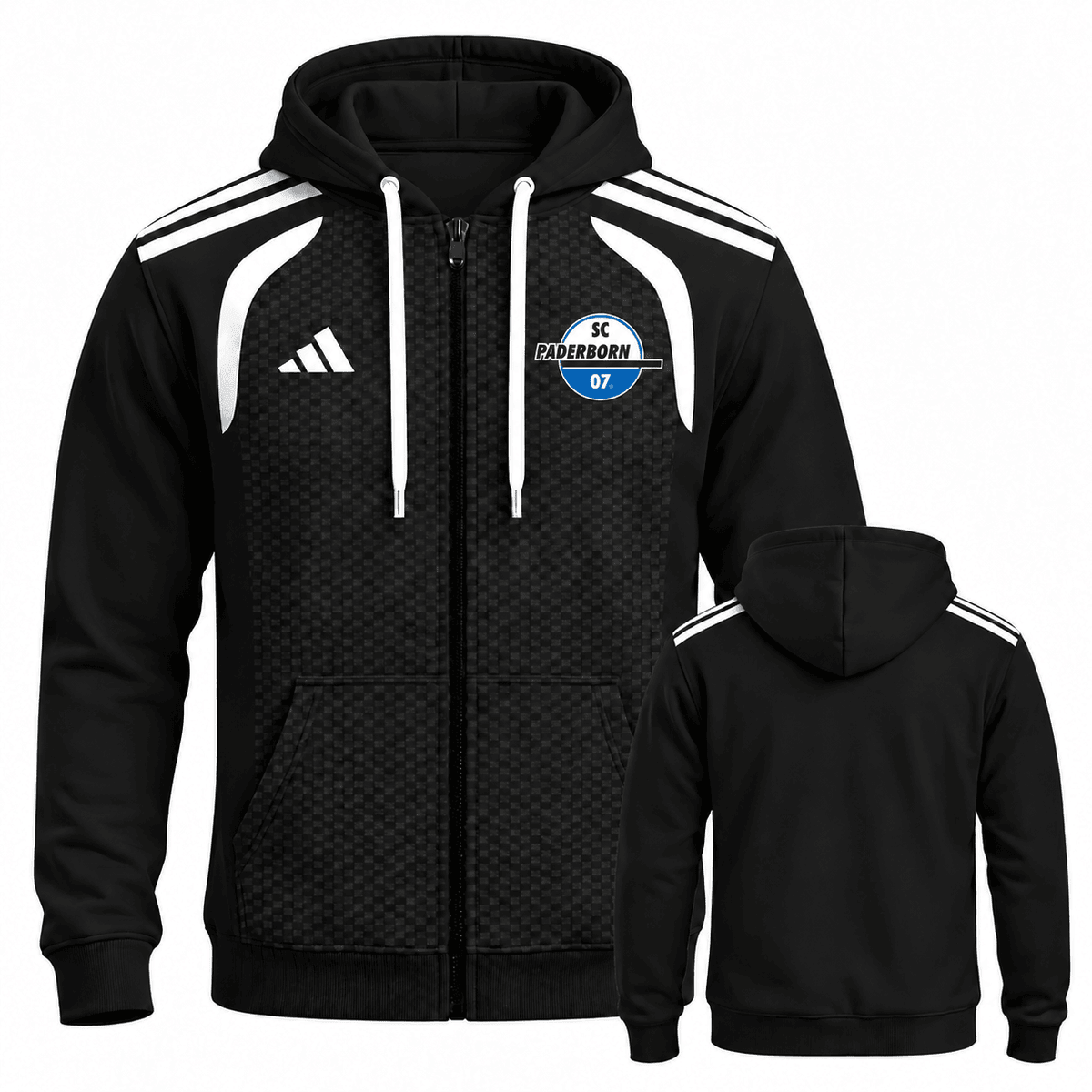 SC Paderborn 07 BDL Full-Zip Hoodie – Men's & Women's German Football Club Track Jacket