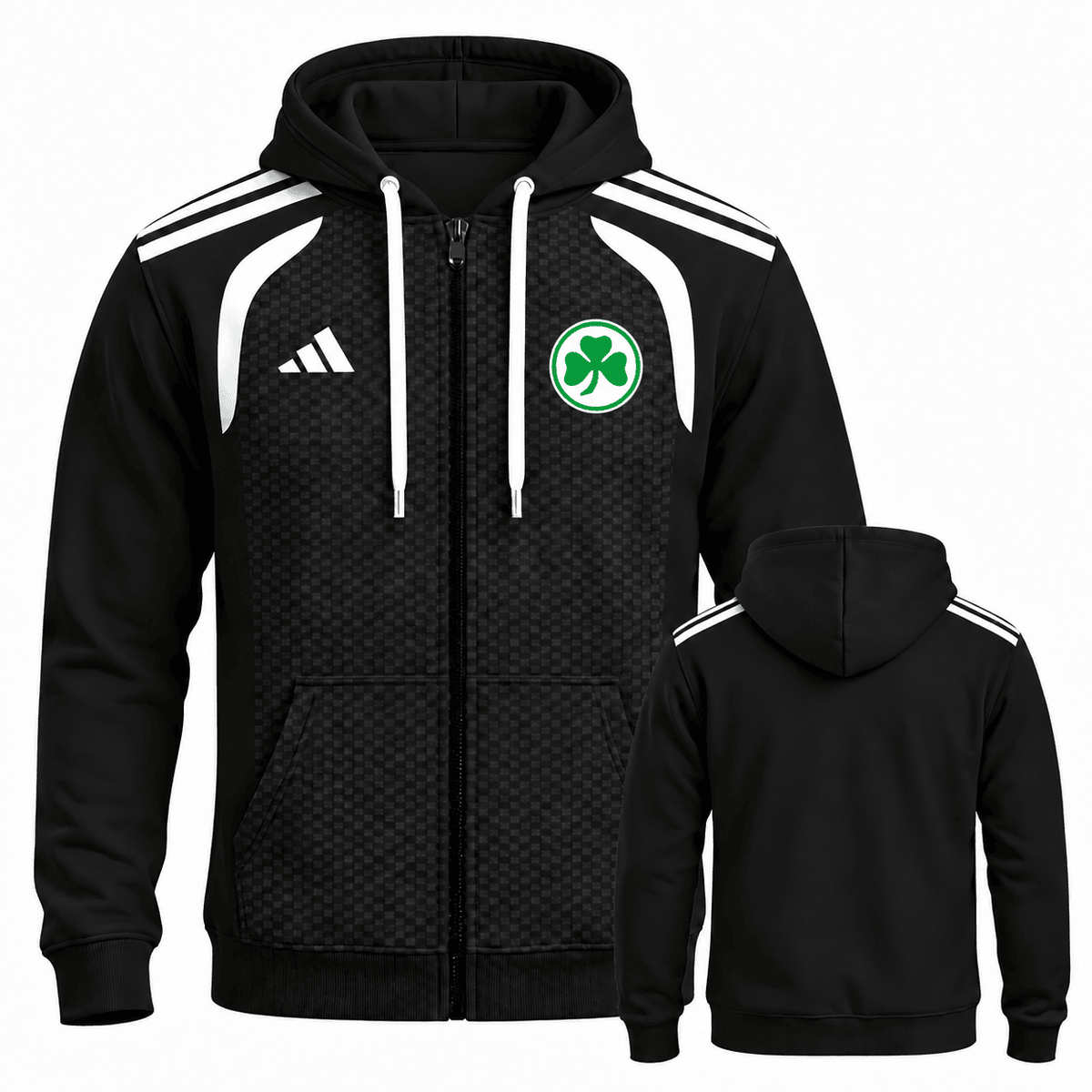 SpVgg Greuther Fürth BDL Full-Zip Hoodie – Men's & Women's German Football Club Track Jacket