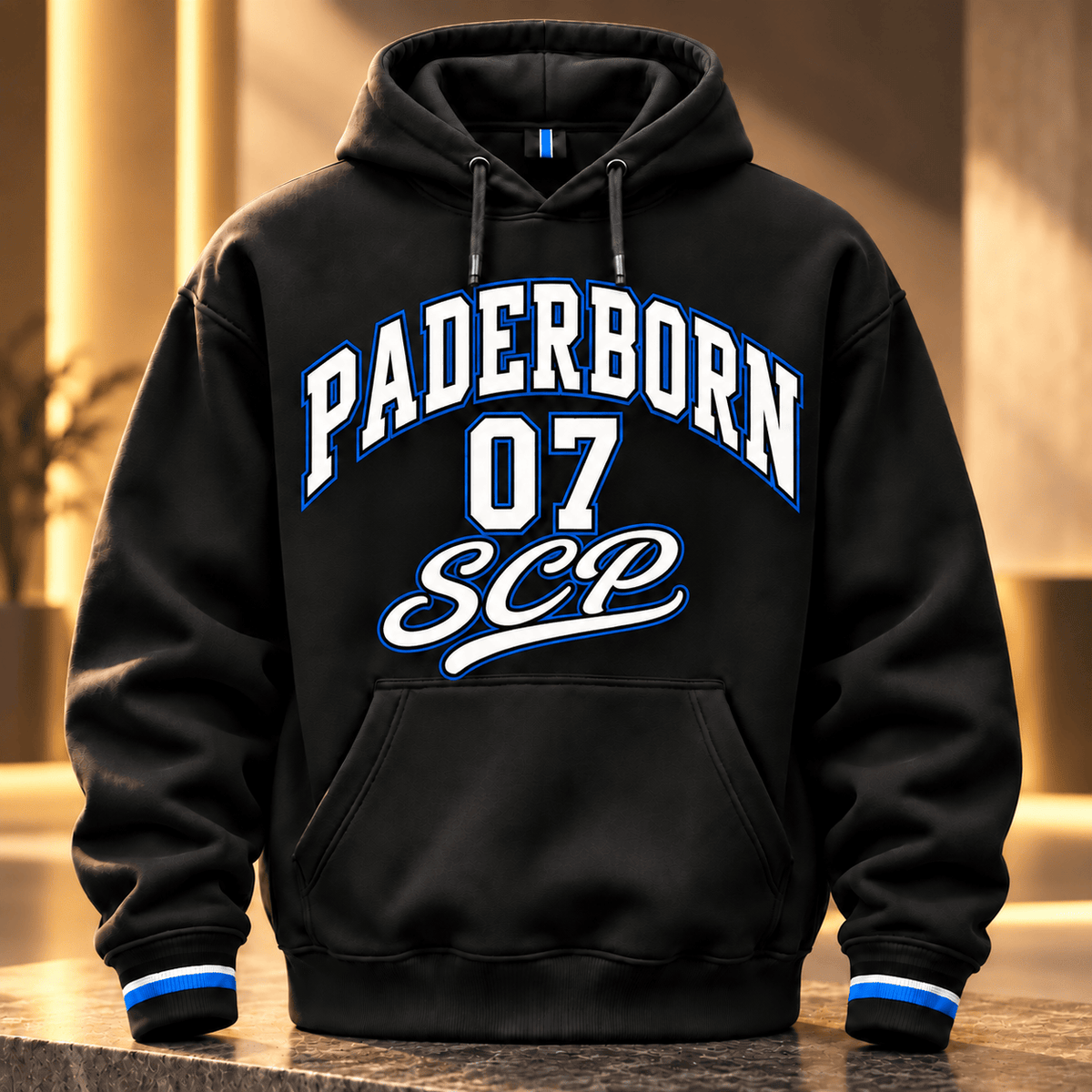 SC Paderborn 07 BDL Collegiate Number Hoodie – Bold Athletic Lettering Design