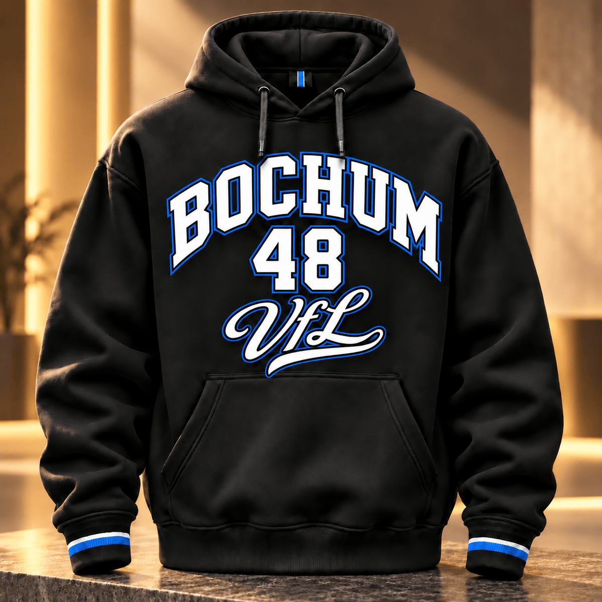 VfL Bochum BDL Collegiate Number Hoodie – Bold Athletic Lettering Design