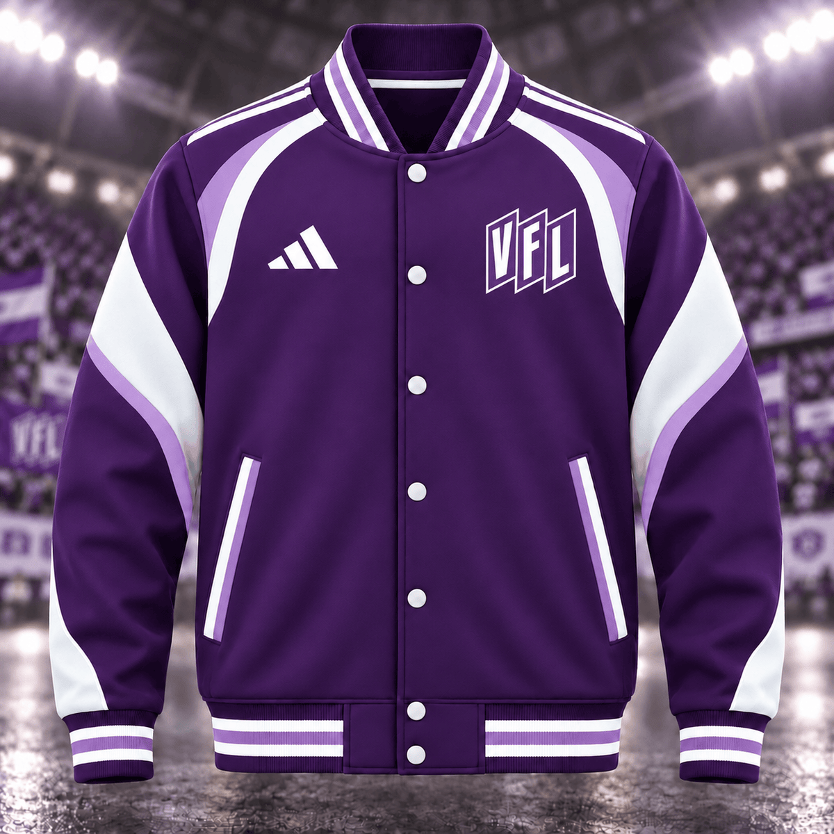 VfL Osnabrück BDL Retro Baseball Jacket – Vintage Football Fan Jacket