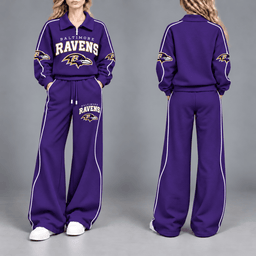 Baltimore Ravens Quarter-Zip and Pants