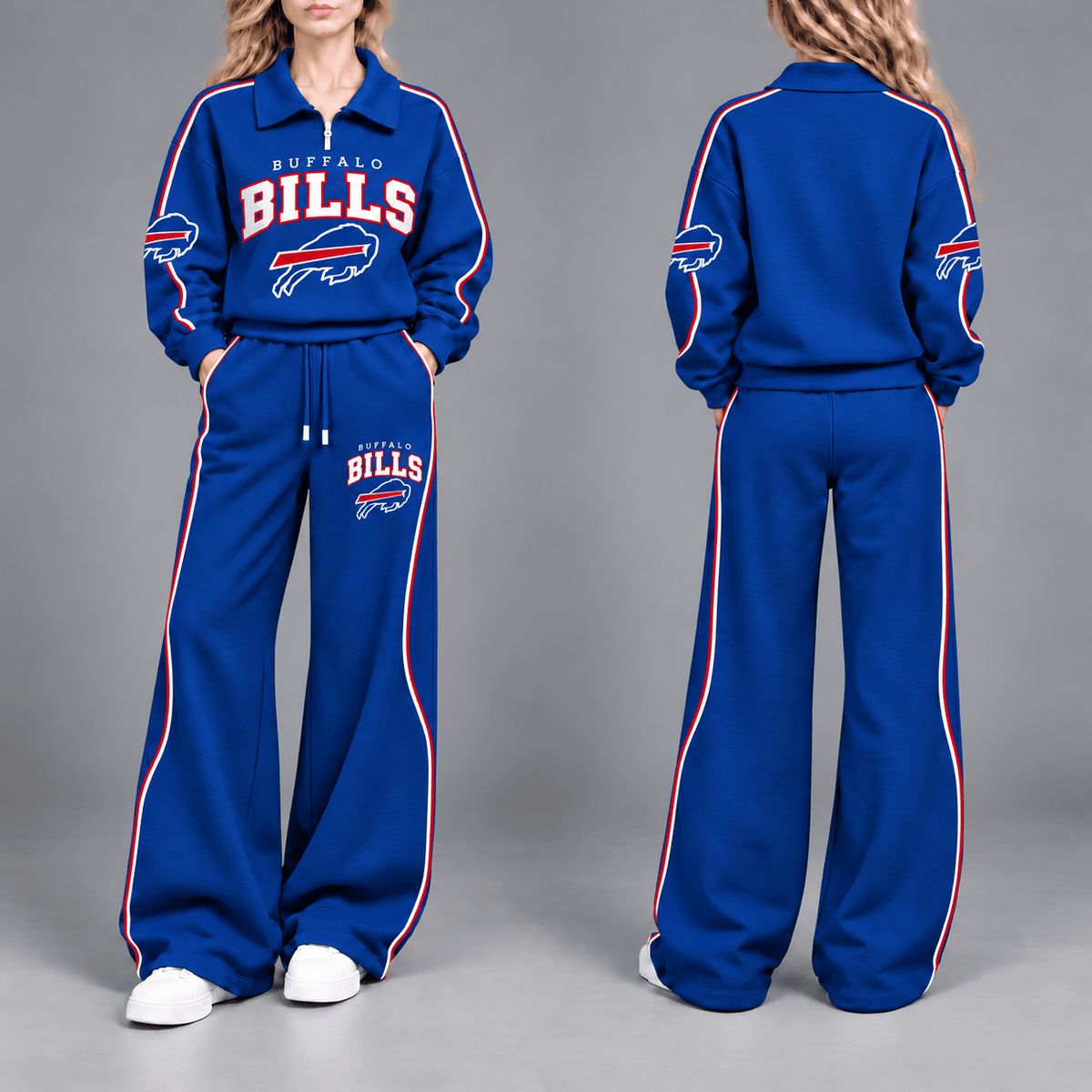 Buffalo Bills Quarter-Zip and Pants