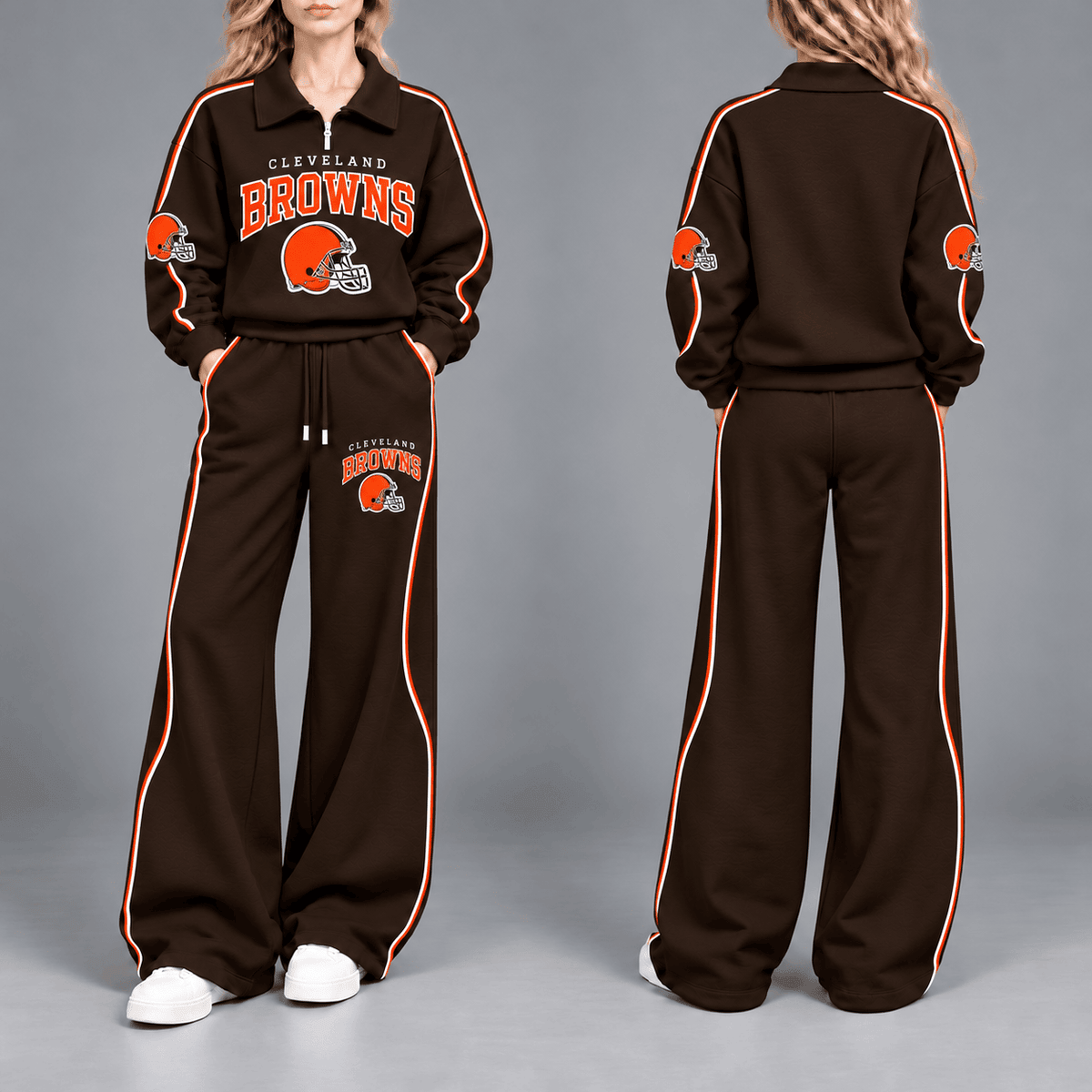Cleveland Browns Quarter-Zip and Pants