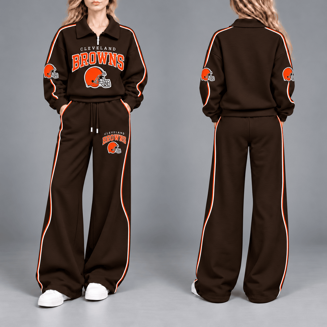 Cleveland Browns Quarter-Zip and Pants