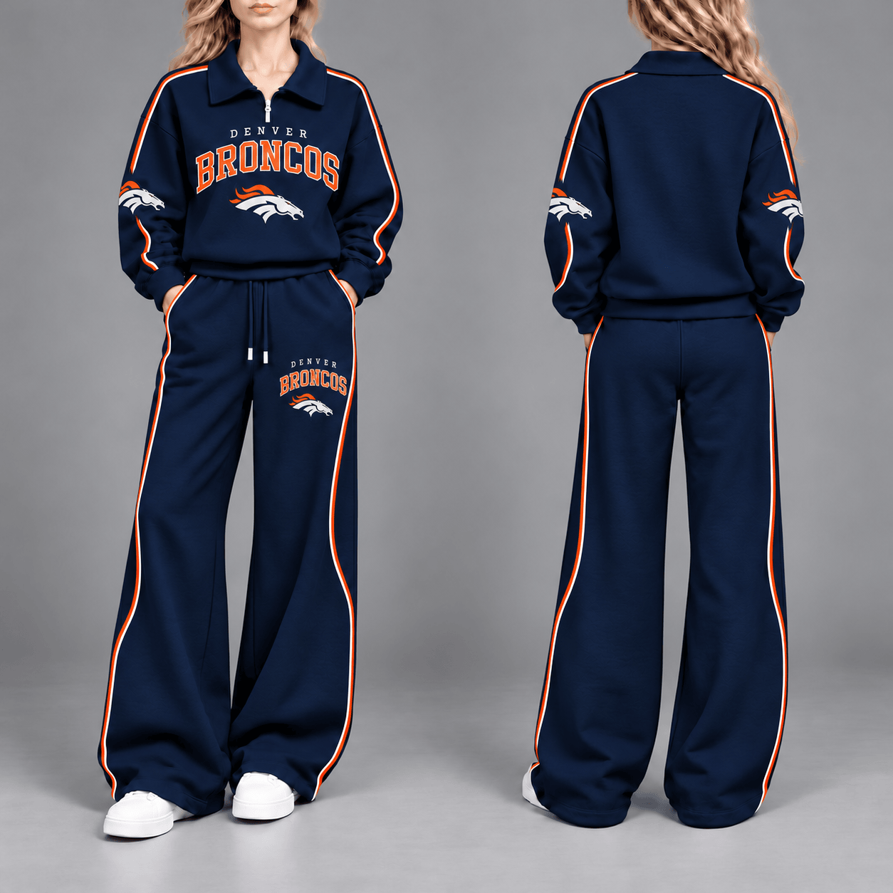 Denver Broncos Quarter-Zip and Pants