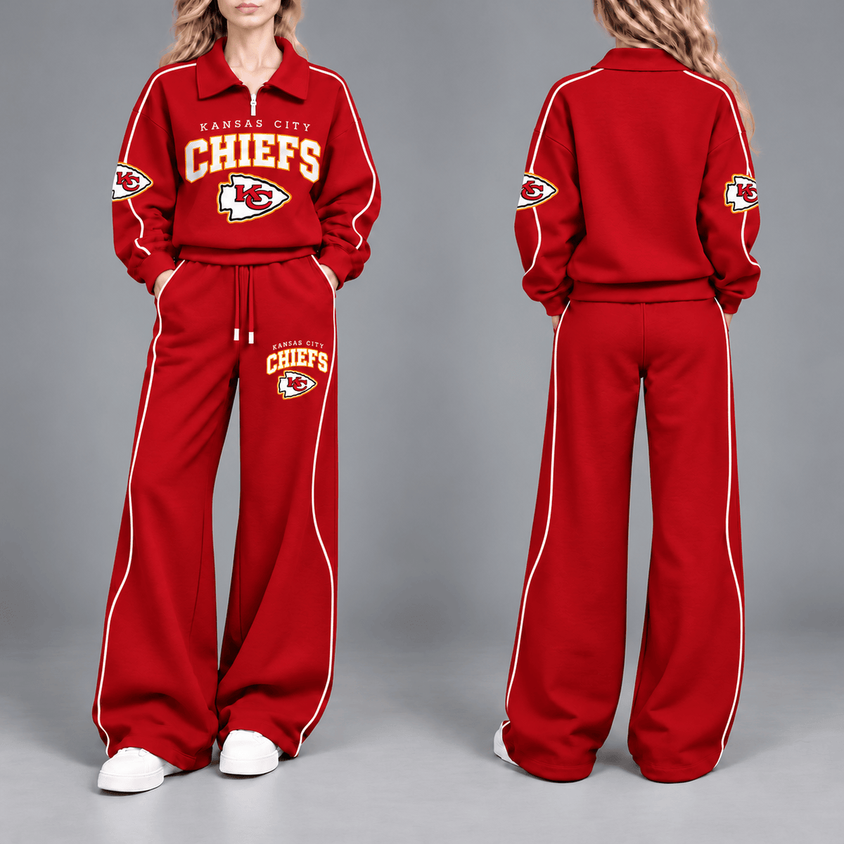 Kansas City Chiefs Quarter-Zip and Pants