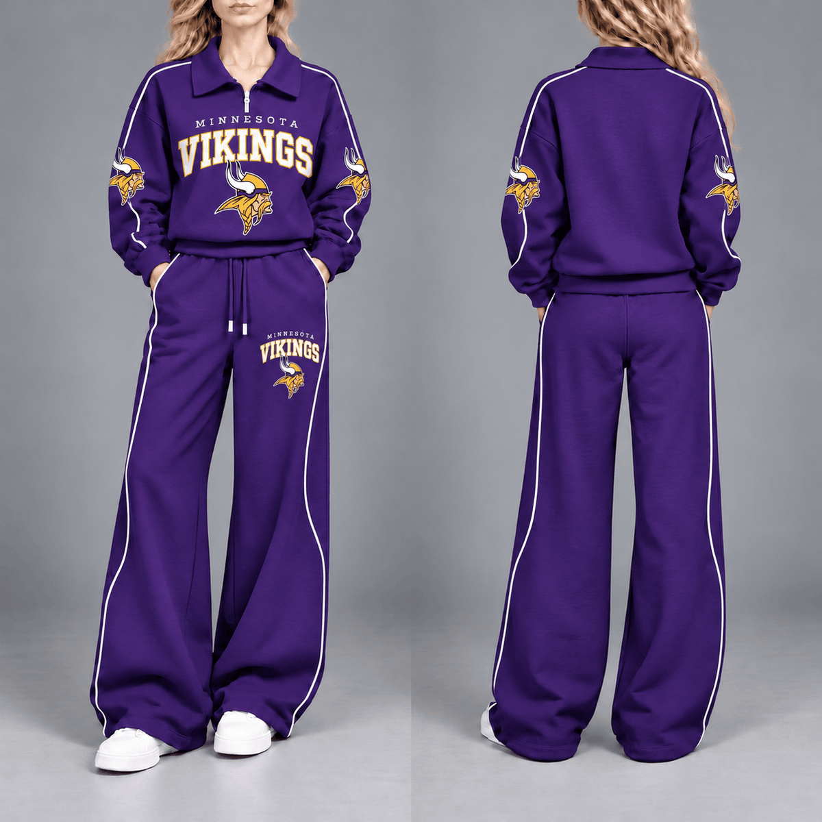 Minnesota Vikings Quarter-Zip and Pants