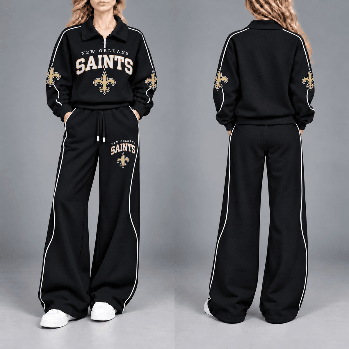 New Orleans Saints Quarter-Zip and Pants