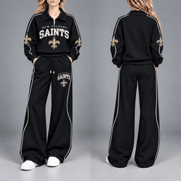 New Orleans Saints Quarter-Zip and Pants