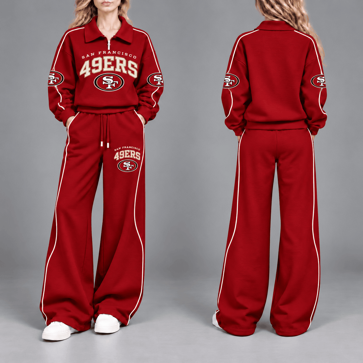 San Francisco 49ers Quarter-Zip and Pants